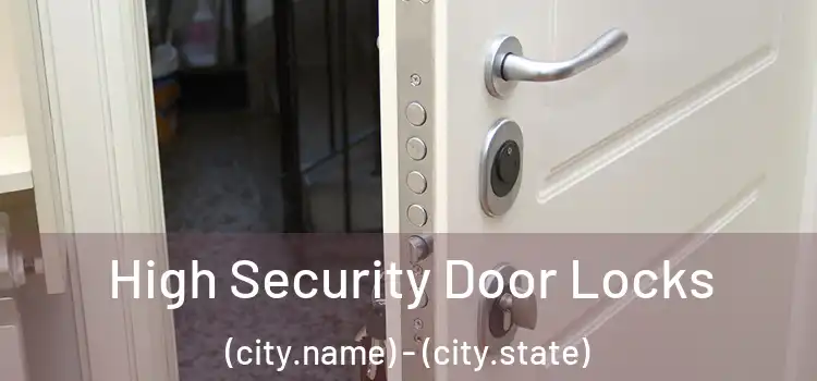 High Security Door Locks (city.name) - (city.state)